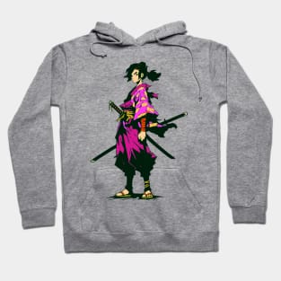 anime samurai girl Hoodie